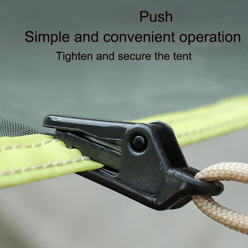 Crocodile Clip Set - 10 PCS Markisen Kunststoff Clip Camping