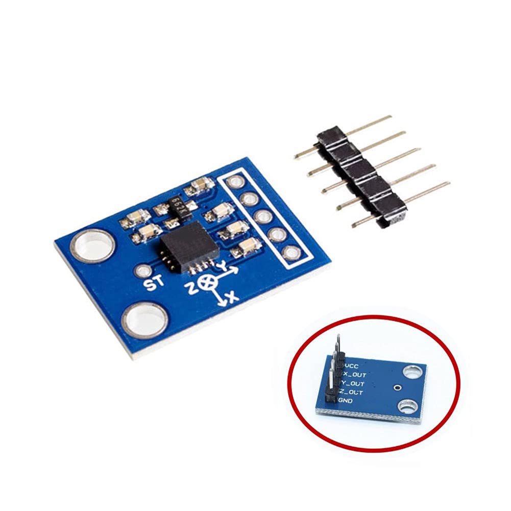 Diy Analog Electronics - ADXL335 3-Achsen-Beschleunigungsmesser Neigungssensor Schwerkraftwinkelsensor X Y