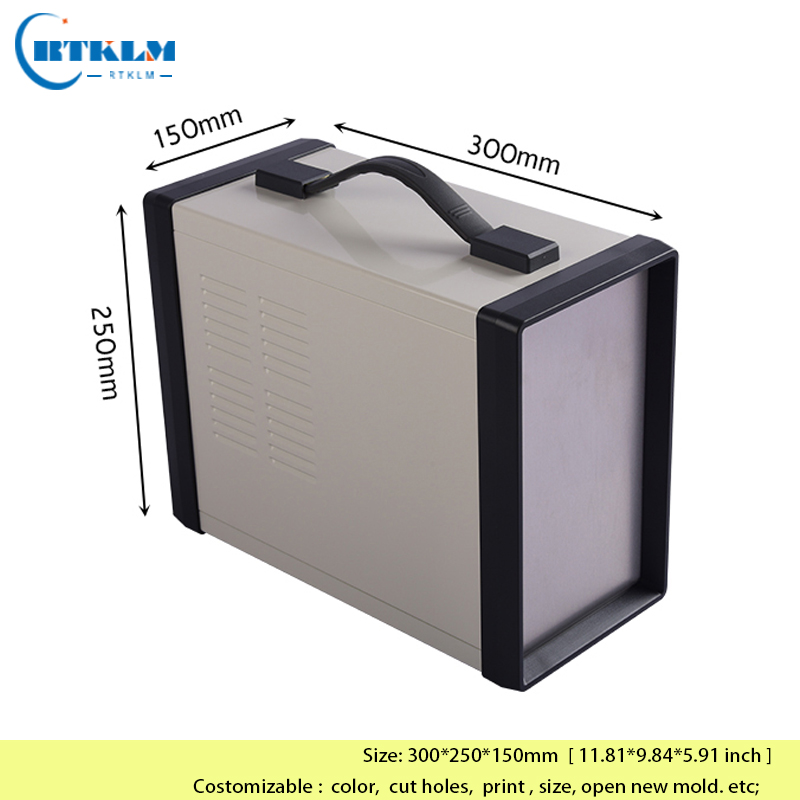 Diy Enclosure For Electronics - Eisen-Anschlussdose, elektronisches Projekt, Instrumentengehäuse, DIY-Steuerkasten, Metallabdeckung,