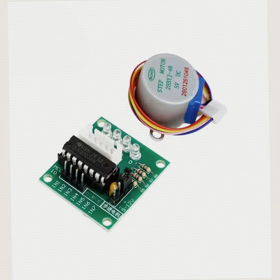 Stepper Motor 28Byj - ULN2003-Treiber 28BYJ-48 5V 4-Phasen-Schrittmotor-Kit mit Arduino/PIC