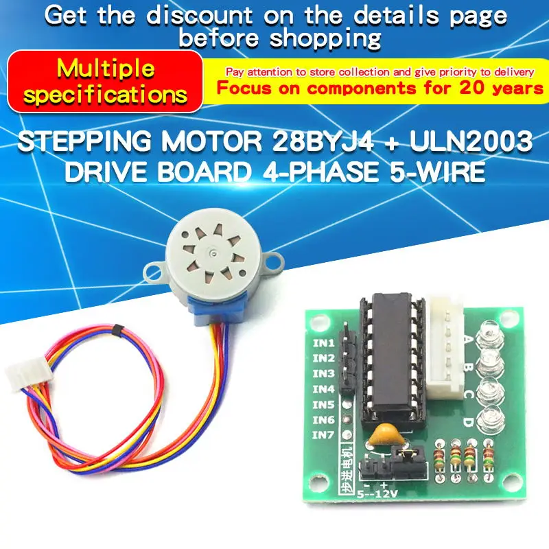 Stepper Motor 28Byj - 1PCS 28BYJ4 Schrittmotor ULN2003 Fahrer Bord