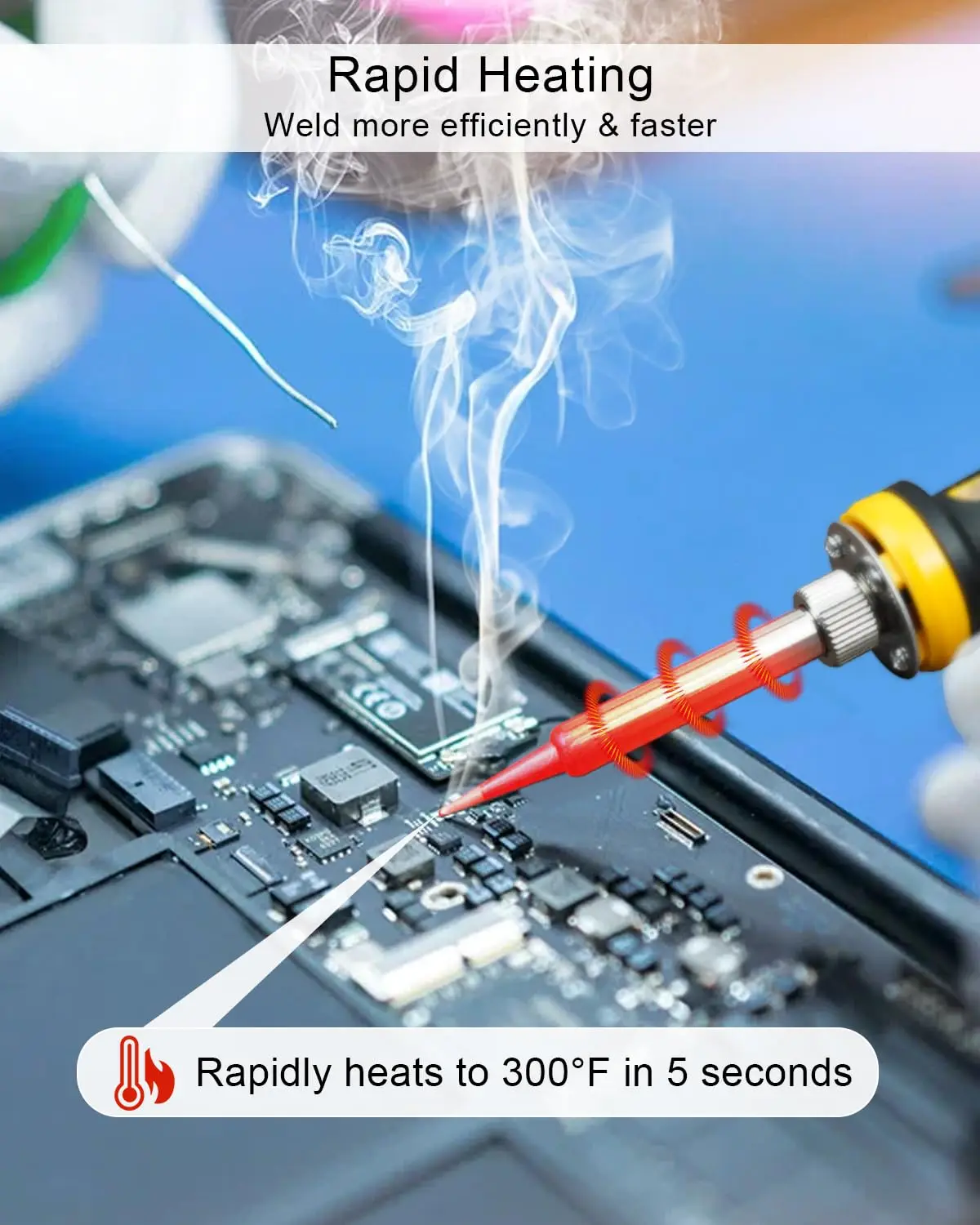 Tragbares Lötkolben-Set, kompa – Diy Electronics Workshop Bewertung und Preis