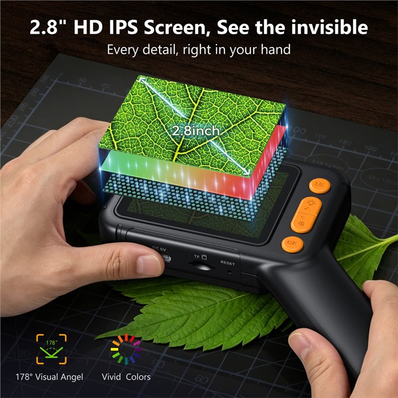 AAAN-Neues 2,8-Zoll-Digitalmik – Diy Electronics Microscope Bewertung und Preis