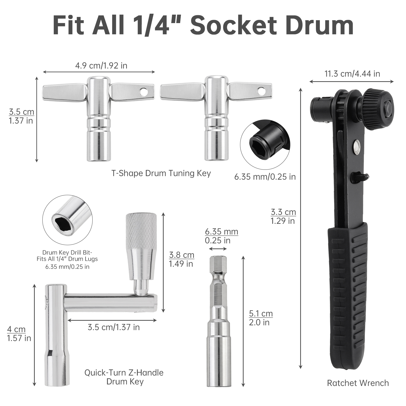 5-teiliges Trommel-Stimmset fü – Diy Electronics Workshop Bewertung und Preis