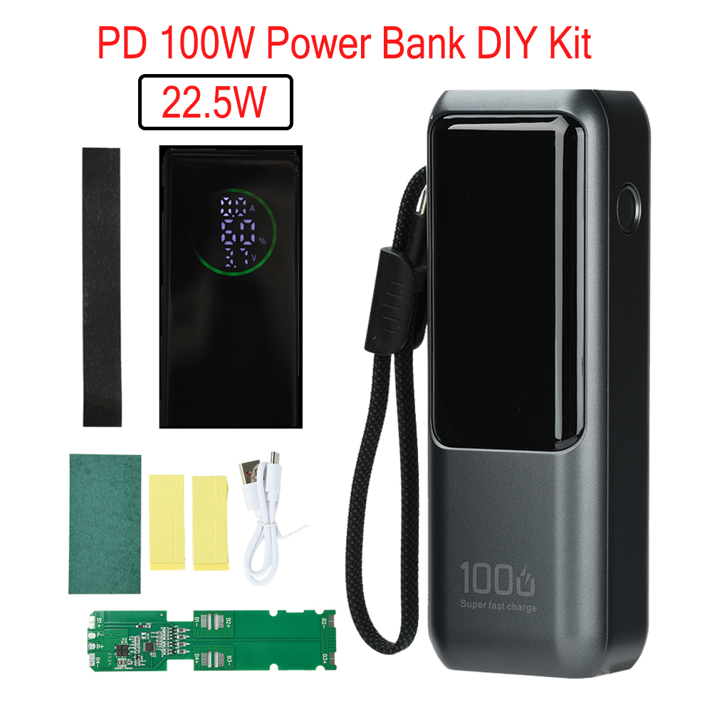 PD 100W Schnelllade-Powerbank- – Diy Electronics Workshop Bewertung und Preis