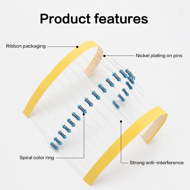 300/600 Stück 1 % Widerstandss – Resistor Kit 1 4W Bewertung und Preis