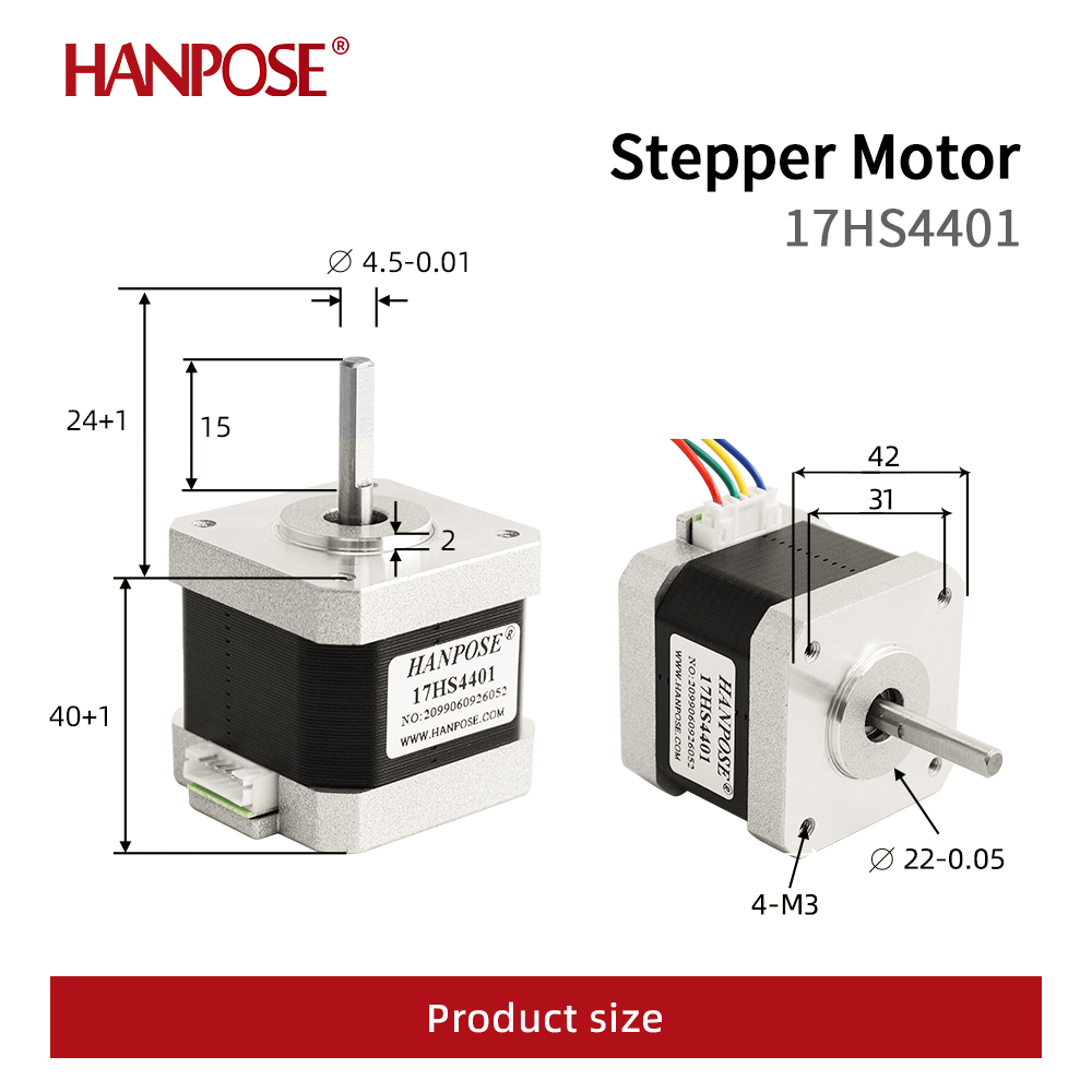 HANPOSE Nema17 Schrittmotor, D – Stepper Motor 28Byj Bewertung und Preis