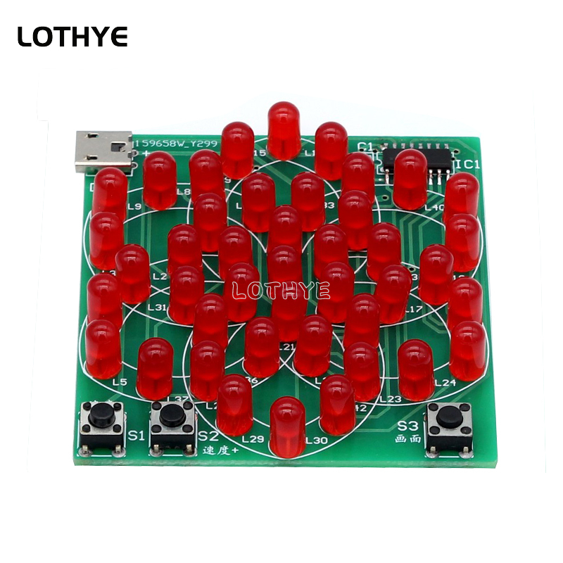 43 LED Multi-Style-Muster elek – Diy Electronics Workshop Bewertung und Preis