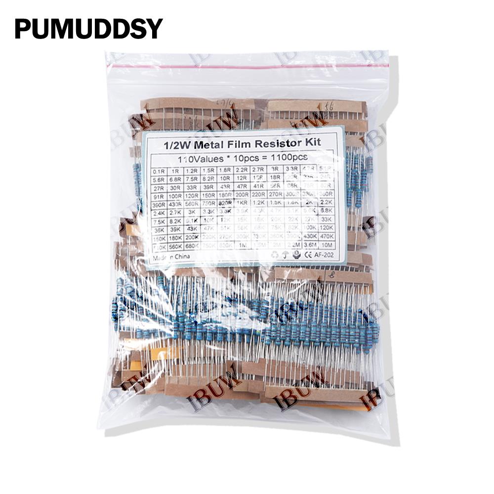 1/4W 1/2W 1W 2W 3W Widerstands – Resistor Kit 1 4W Bewertung und Preis