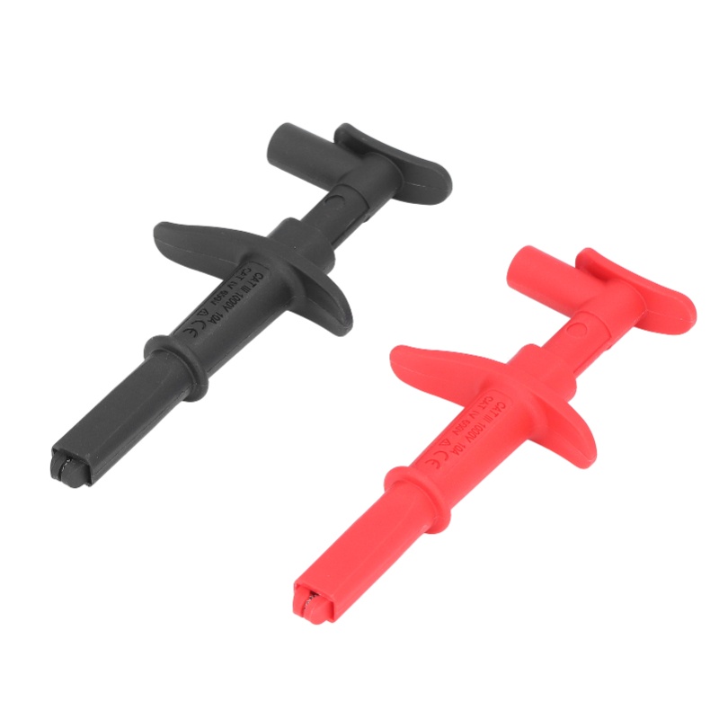 1 Paar Testhakenklemmen Krokod – Crocodile Clip Set Bewertung und Preis
