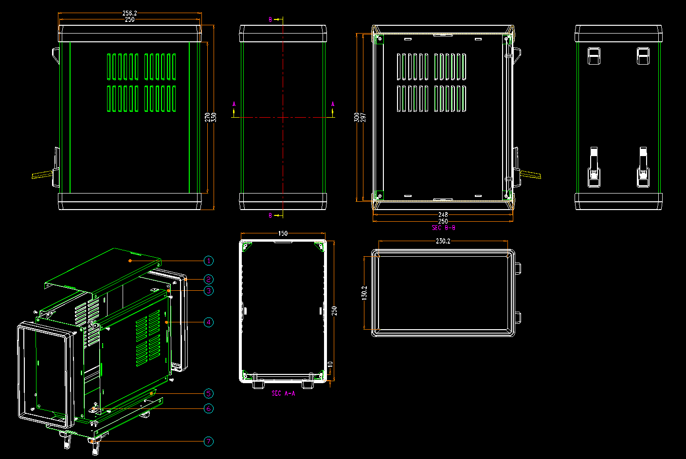 Eisen-Anschlussdose, elektroni – Diy Enclosure For Electronics Bewertung und Preis