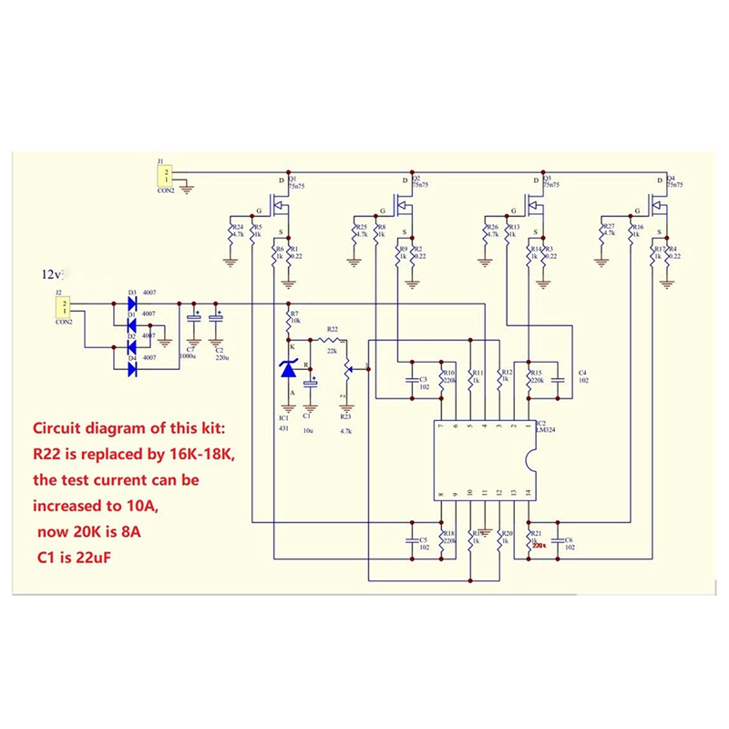A46T DIY Kits 150W 10A Batteri – Diy Electronic Load Bewertung und Preis