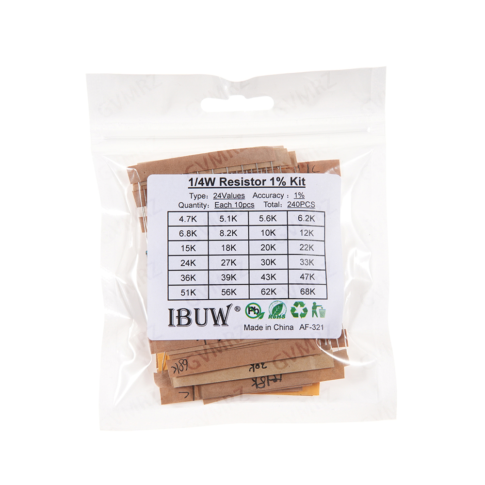 1/4W 1/2W 1W 2W 3W 1,5R 47R 12 – Resistor Kit 1 4W Bewertung und Preis