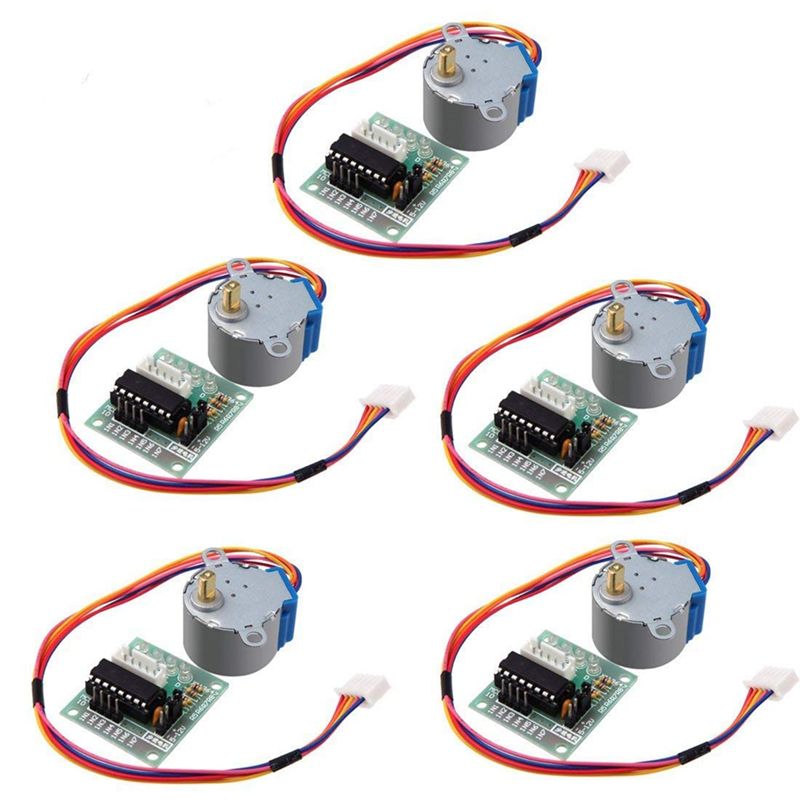 A49T 5er-Set 28BYJ-48 ULN2003  – Stepper Motor 28Byj Bewertung und Preis