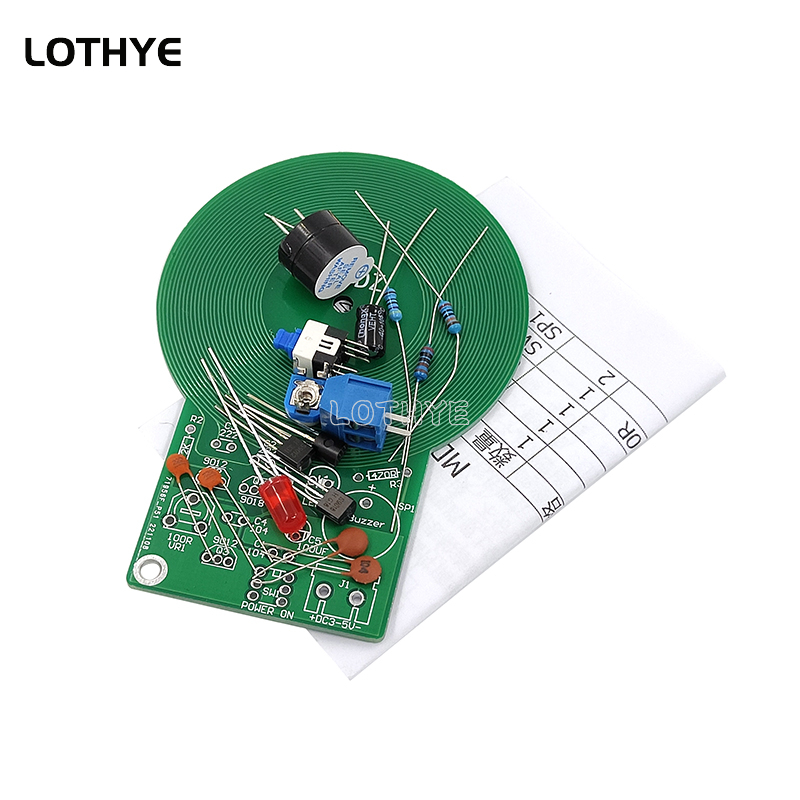 DC 3V-5V Metalldetektor-Kit DI – Diy Electronics Workshop Bewertung und Preis