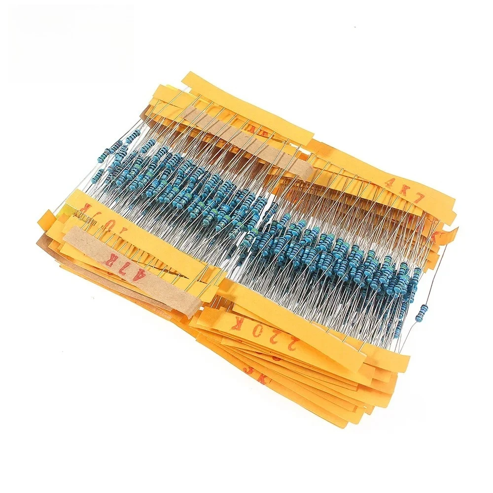 500PCS 1% 1/4W Metall Film Wid – Resistor Kit 1 4W Bewertung und Preis