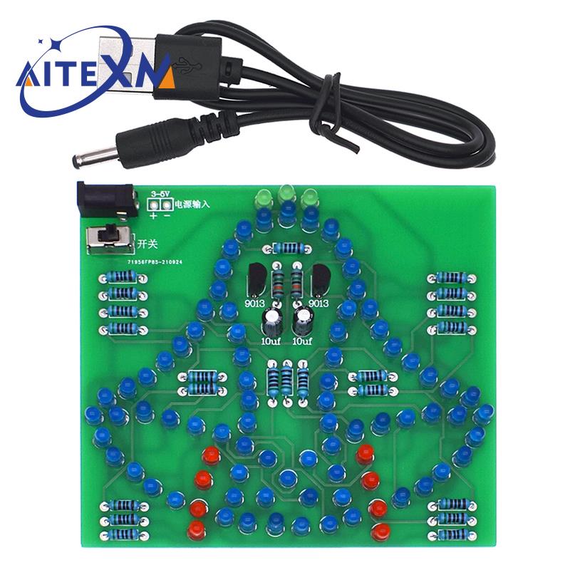 DC 3-5V DIY LED Swing Windspie – Diy Analog Electronics Bewertung und Preis