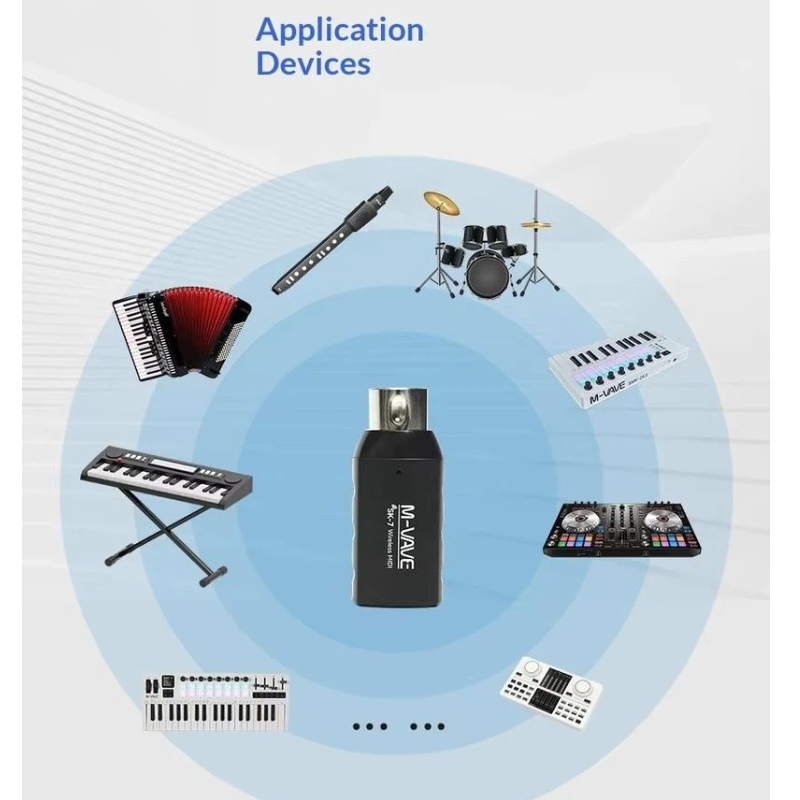 M Vave Sk7 Kabelloser Midi-Ada – Diy Electronics Workshop Bewertung und Preis