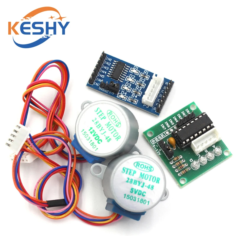 5V 4-Phasen 28BYJ-48 DC Getrie – Stepper Motor 28Byj Bewertung und Preis