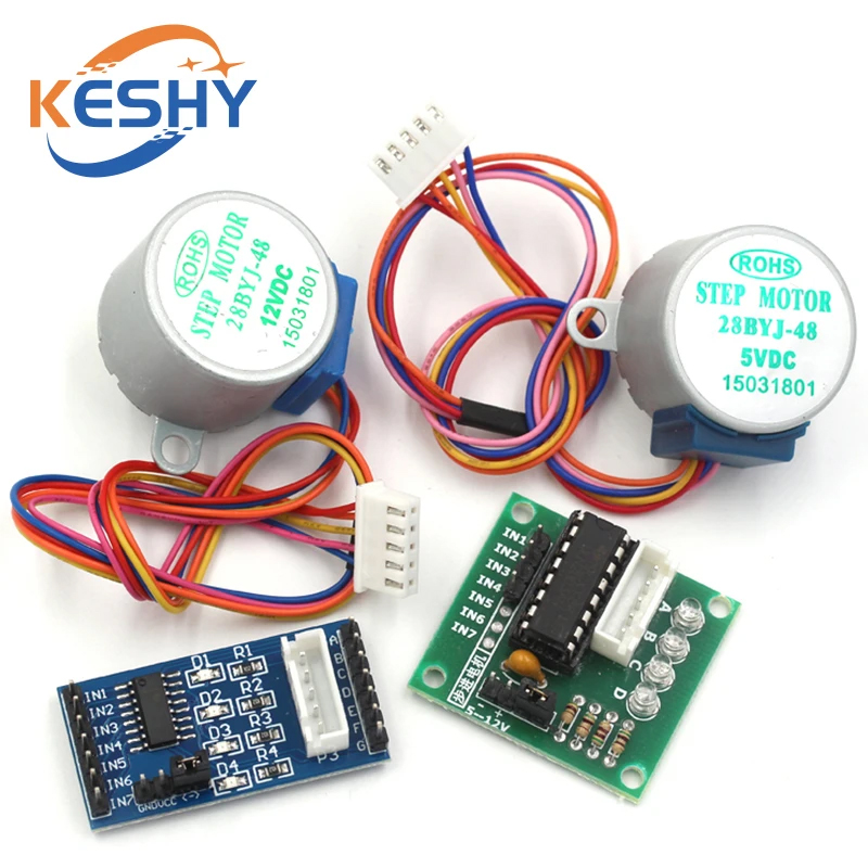5V 4-Phasen 28BYJ-48 DC Getrie – Stepper Motor 28Byj Bewertung und Preis
