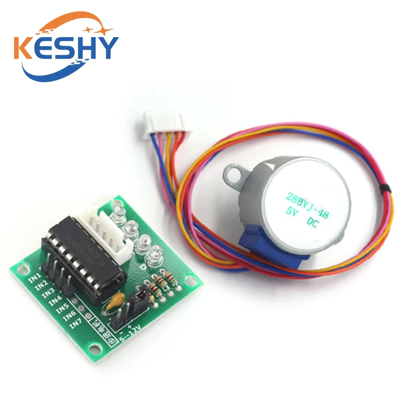 5V 4-Phasen 28BYJ-48 DC Getrie – Stepper Motor 28Byj Bewertung und Preis