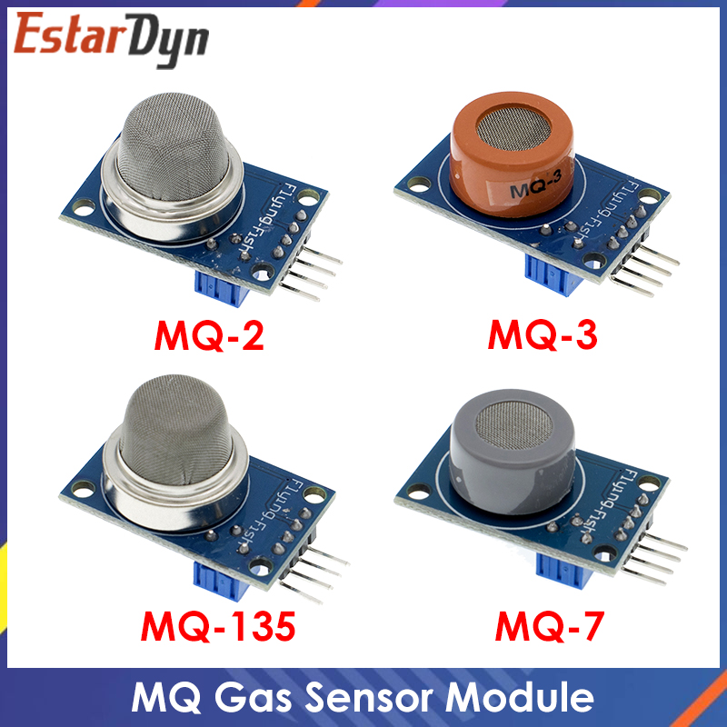 MQ-2 MQ-3 MQ-7 MQ-135 Sensor-M – Diy Analog Electronics Bewertung und Preis
