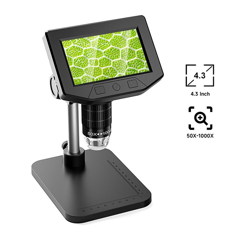 Mikroskopkamera mit 4,3-Zoll-B – Diy Electronics Microscope Bewertung und Preis